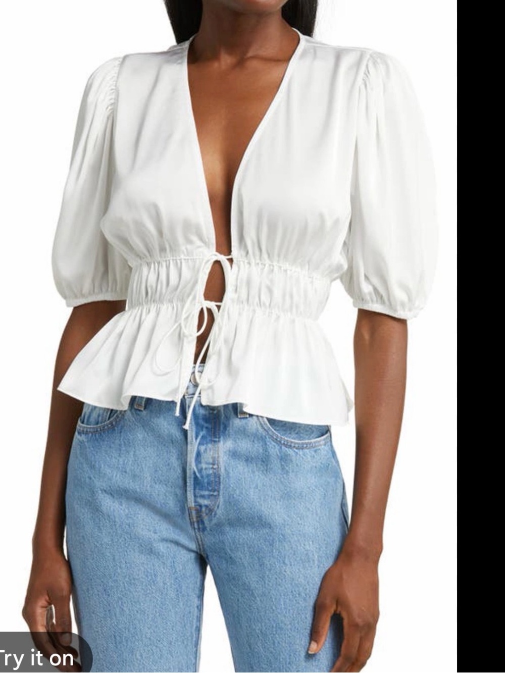 Wayfe Tie Front Shirt